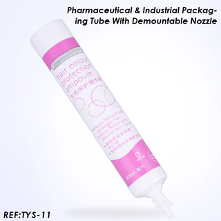 20 ml Industrie &amp; pharmazeutische Sahne-Tubenverpackungsprodukte mit abnehmbarer Düse