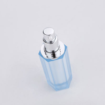 Blaue 30ml 50ml kosmetische Creme-Lotionsflasche