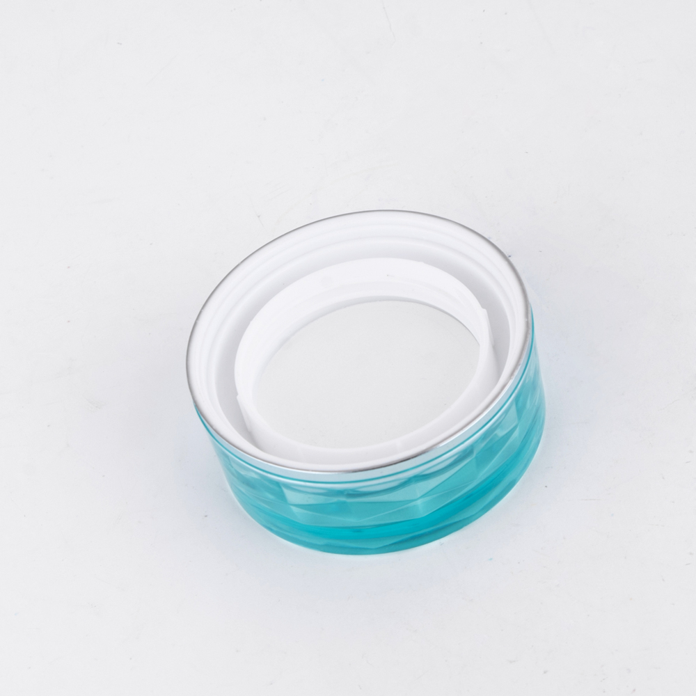 55g transparent luxus glas kosmetikcremetopf