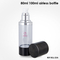 80ml 100ml schwarzer Kunststoff Airless-Kosmetikflasche