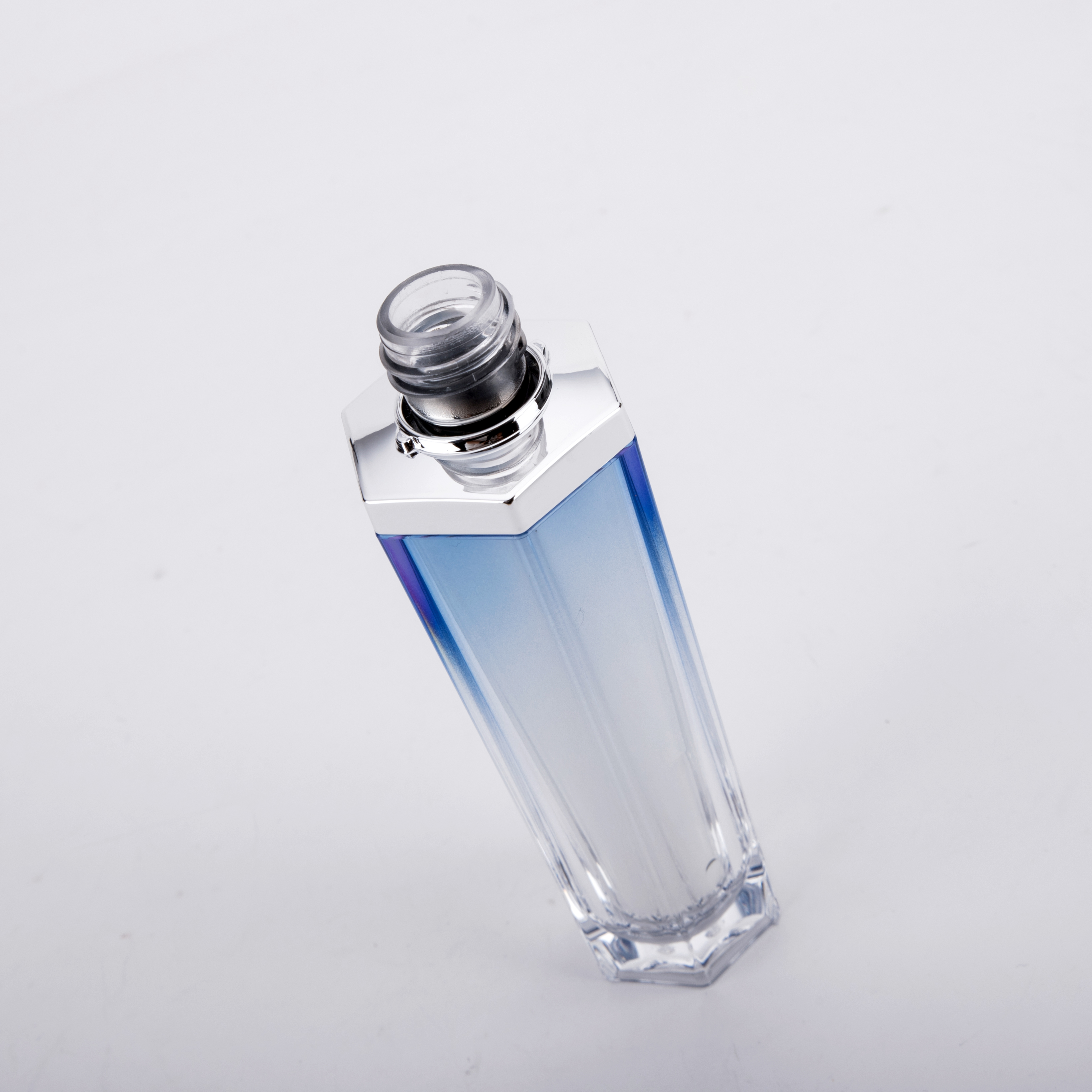 30ml 50ml 100ml Hexgonal Acryl Kosmetik Serum Lotion Toner Flasche