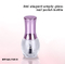 8ml leerer eleganter Glasflaschen-Nagellack mit einzigartigem Design, glänzend lila Kappe