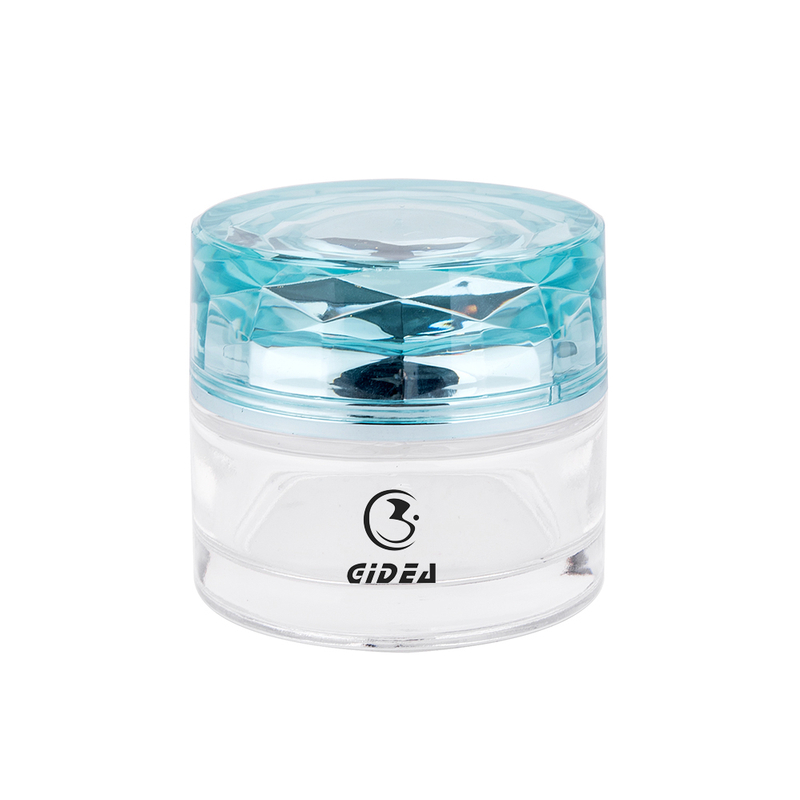 55g transparent luxus glas kosmetikcremetopf
