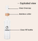 250ml 100ml PET-Kunststoffspraypumpe mit Bambuskragen